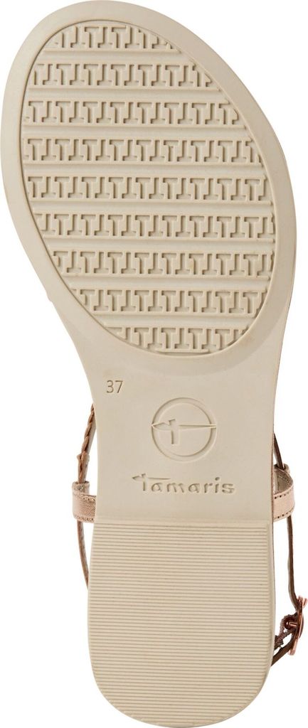 Tamaris Damen Sandale aus Leder mit gekreuzten Riemchen 1-28139-44, Größe:38 EU, Farbe:Rosa