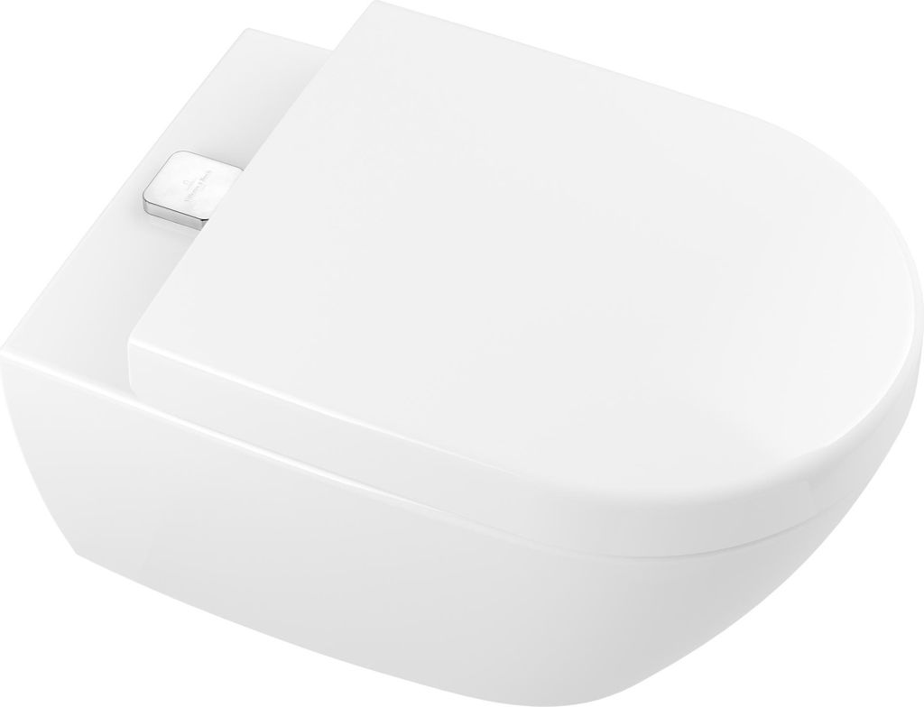 Villeroy & Boch Wand-WC SUBWAY 2.0 tief, 370 x 560 mm, spülrandlos, ViFresh weiß