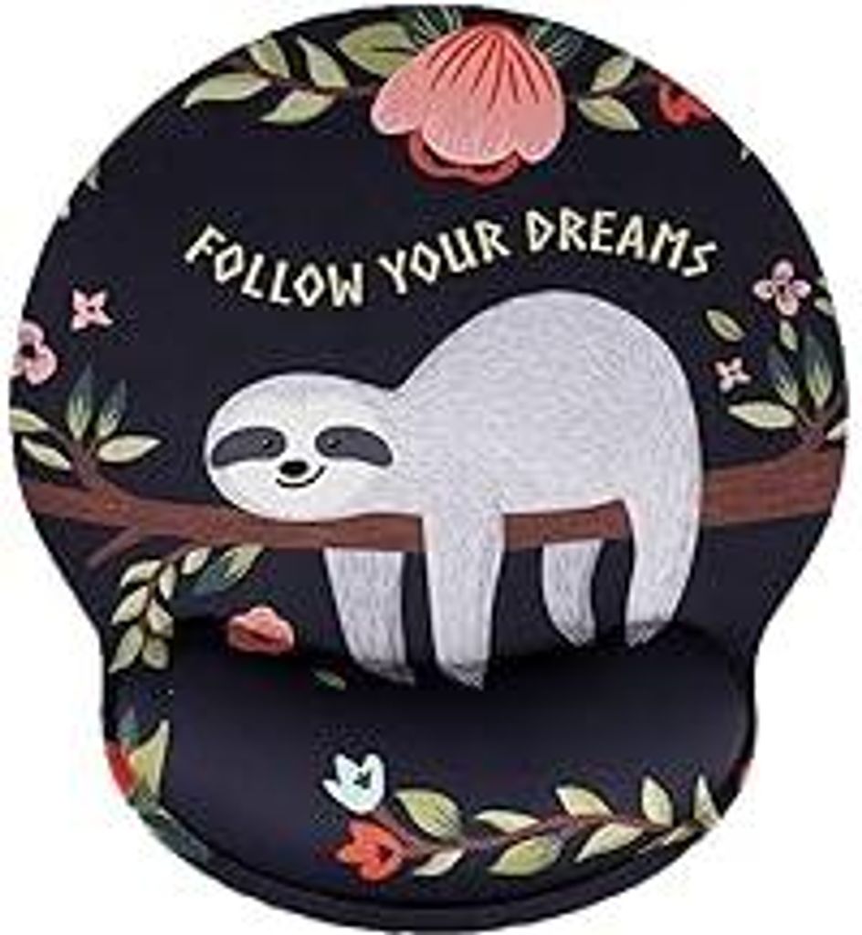Ergonomisches Mauspad Handgelenkauflage Mousepad mit Handauflage Mouse Pad - Memory Schaum Maus Pad mit Ergonomischer Handgelenkauflage