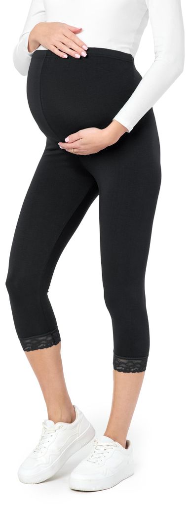 Be Mammy 3/4 Umstandsleggings aus Viskose BE20-161 Produktbild 