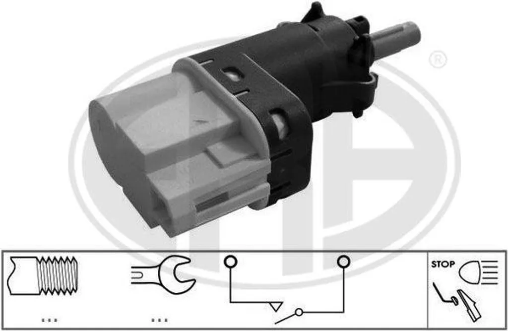 ERA 330734 Interruttore Freno Compatibile Ford Volvo Jaguar - Ricambio OE