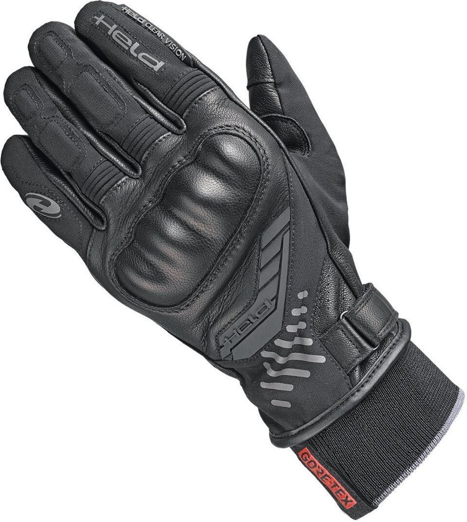 Held Madoc Gore-Tex wasserdichte Motorrad Handschuhe, schwarz, L-8