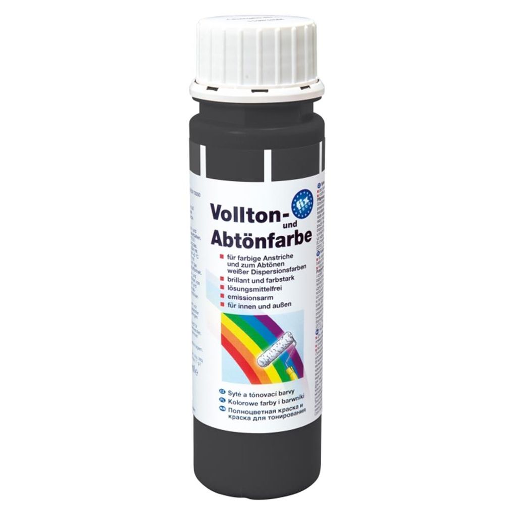 fix 2000 Vollton- und Abtönfarben - schwarz - 250ml Produktbild 