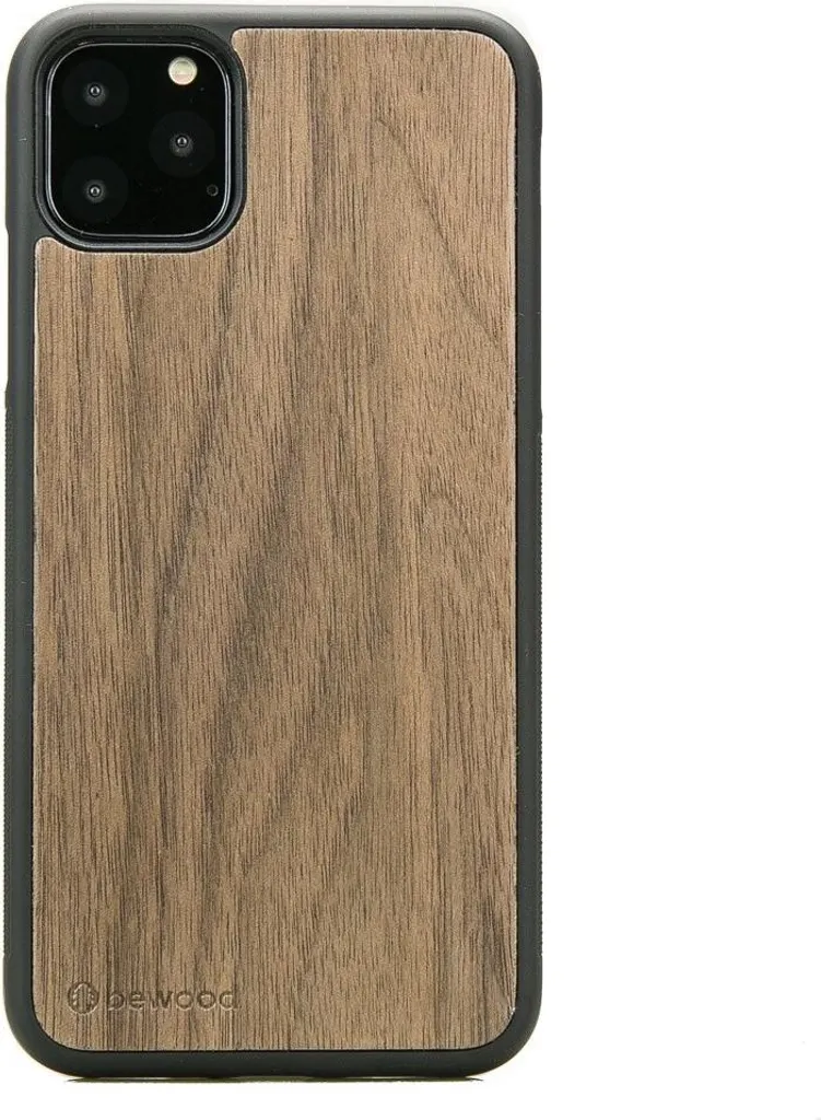 Custodia iPhone 11 Pro Max in Noce Americano Bewood | Cover Legno Vera