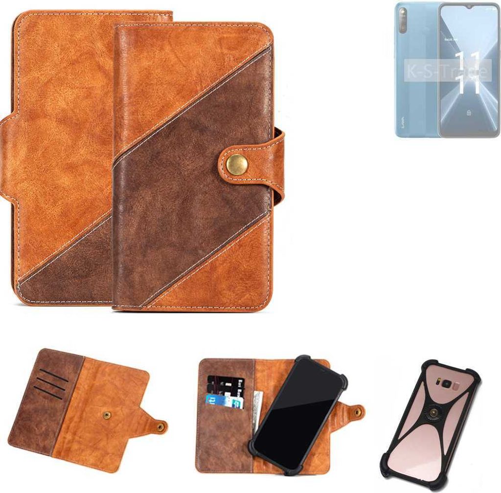 K-S-Trade Handyhülle Schutzhülle Bookstyle Case Wallet-Case Produktbild 