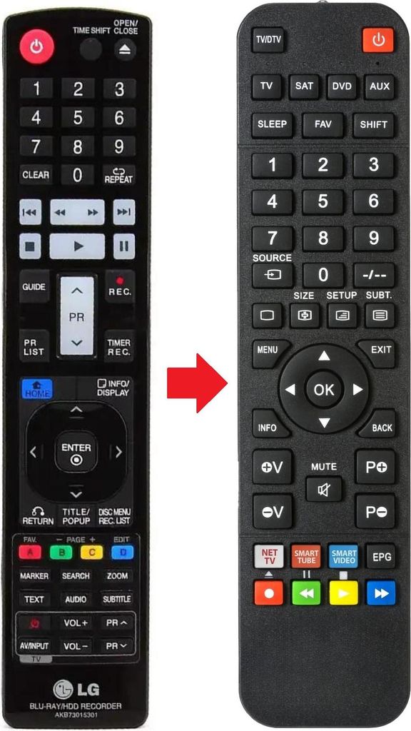 Fernbedienung geeignet für AUGUST DA100C