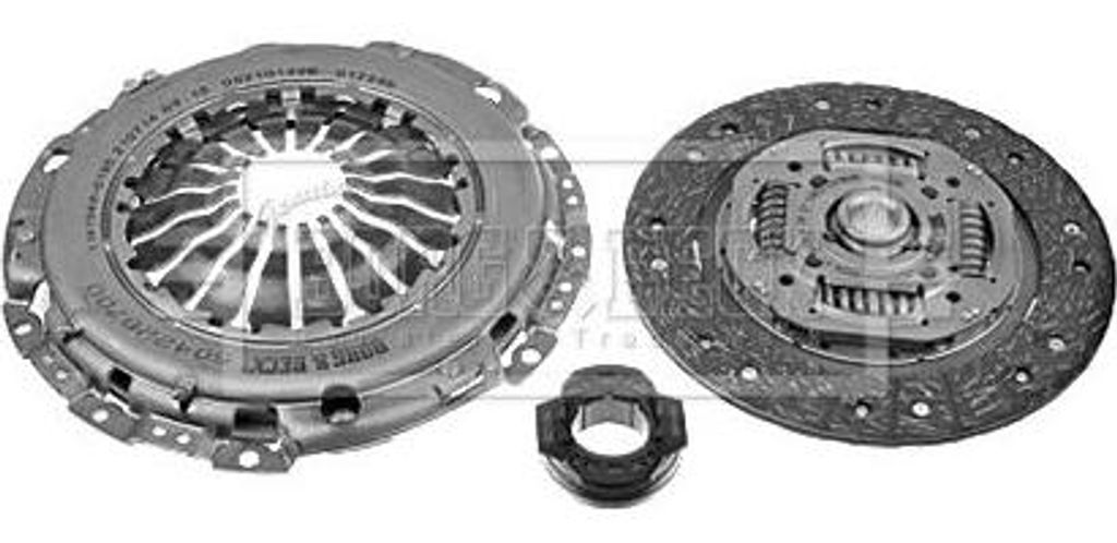 BORG & BECK HKR1016 Kupplungssatz OE kompatibel mit Transporter IV