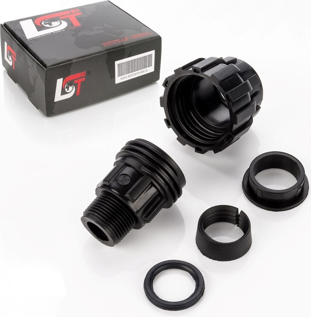 Verschraubung Formteil Fitting Muffe Kupplung PE-Rohr für Ø25mm auf 3/4" AG