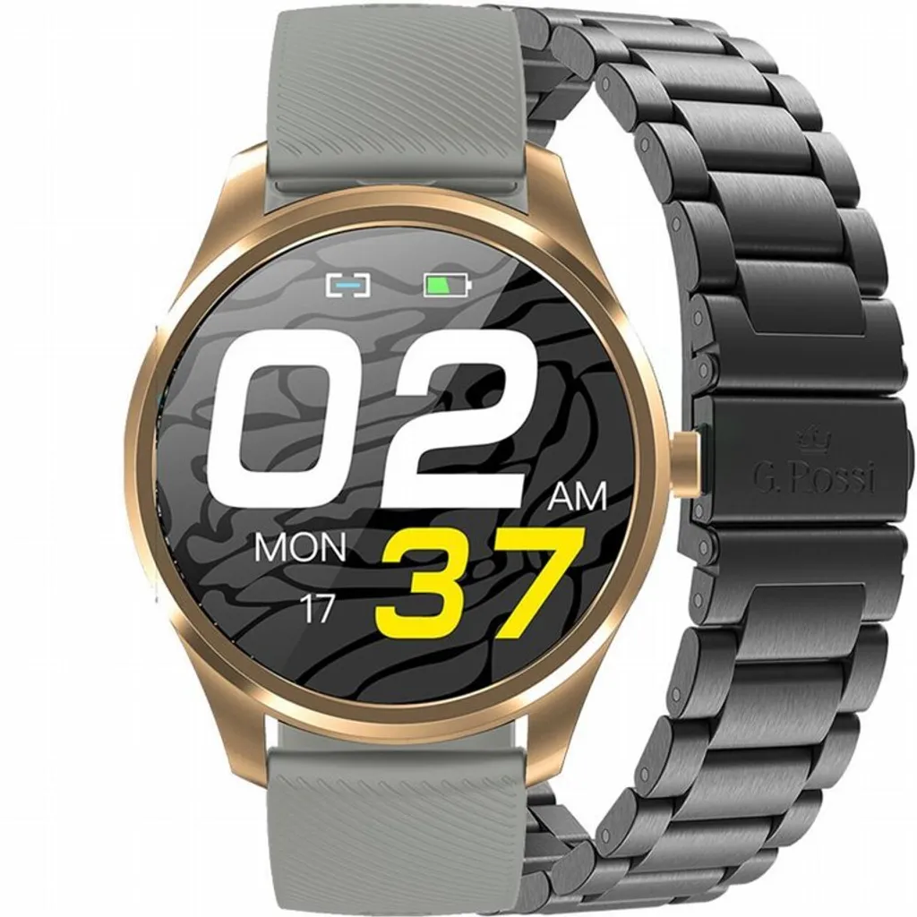 G. Rossi SW012-5 Smartwatch Uomo Oro/Grigio - Qualità e Convenienza