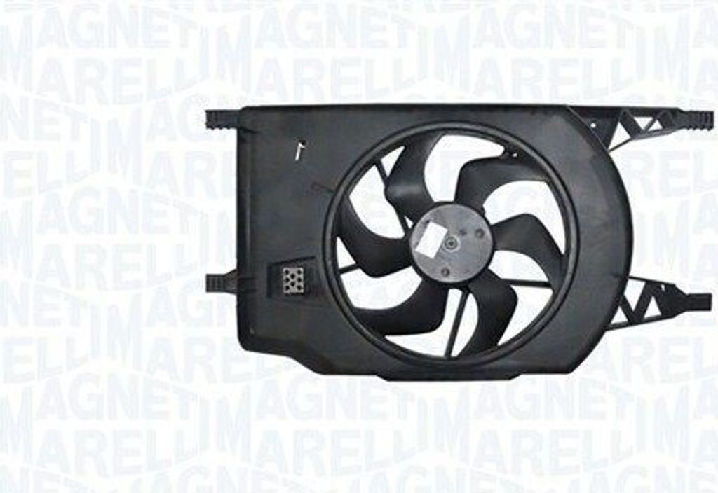 MAGNETI MARELLI 069422762010 Lüfter Motorkühlung Kühlerlüfter für RENAULT CLIO II (BB0/1/2, CB0/1/2) Wasserkühler Ø385mm