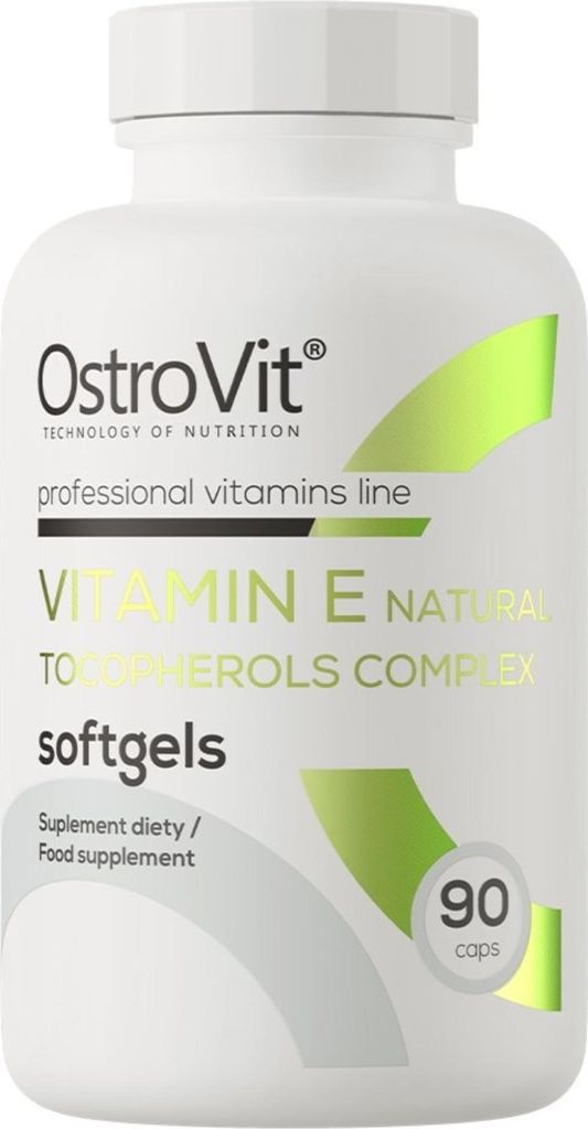 Ostrovit Witamina E Natürlicher Tocopherolkomplex (90 Kapseln) 5903933902548