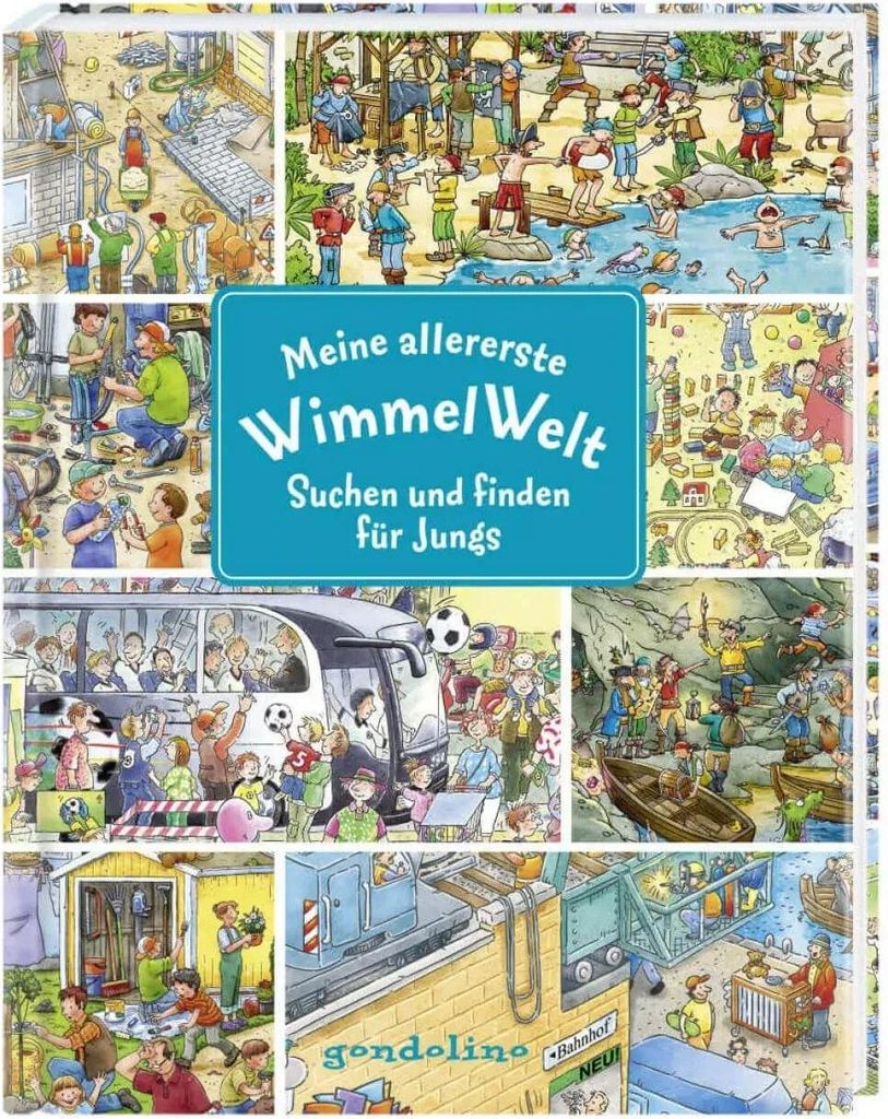 Meine allererste WimmelWelt - Suchen und finden für Jungs Obrázok produktu 