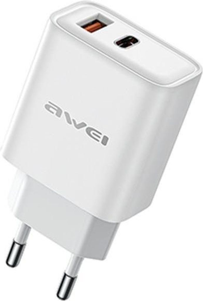 Awei Ład. Siec. Pd81-Eu 22.5W Ganbiała/White Zdjęcie produktu 