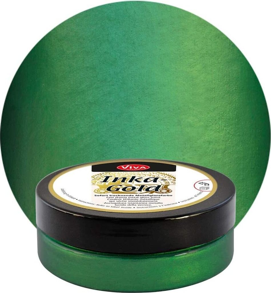 ViVA DECOR Inka-Gold 62,5 g smaragdgrün