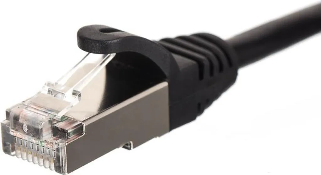 Cavo patch RJ45, Cat. 6 FTP F/UTP, 2 m, Netrack, nero