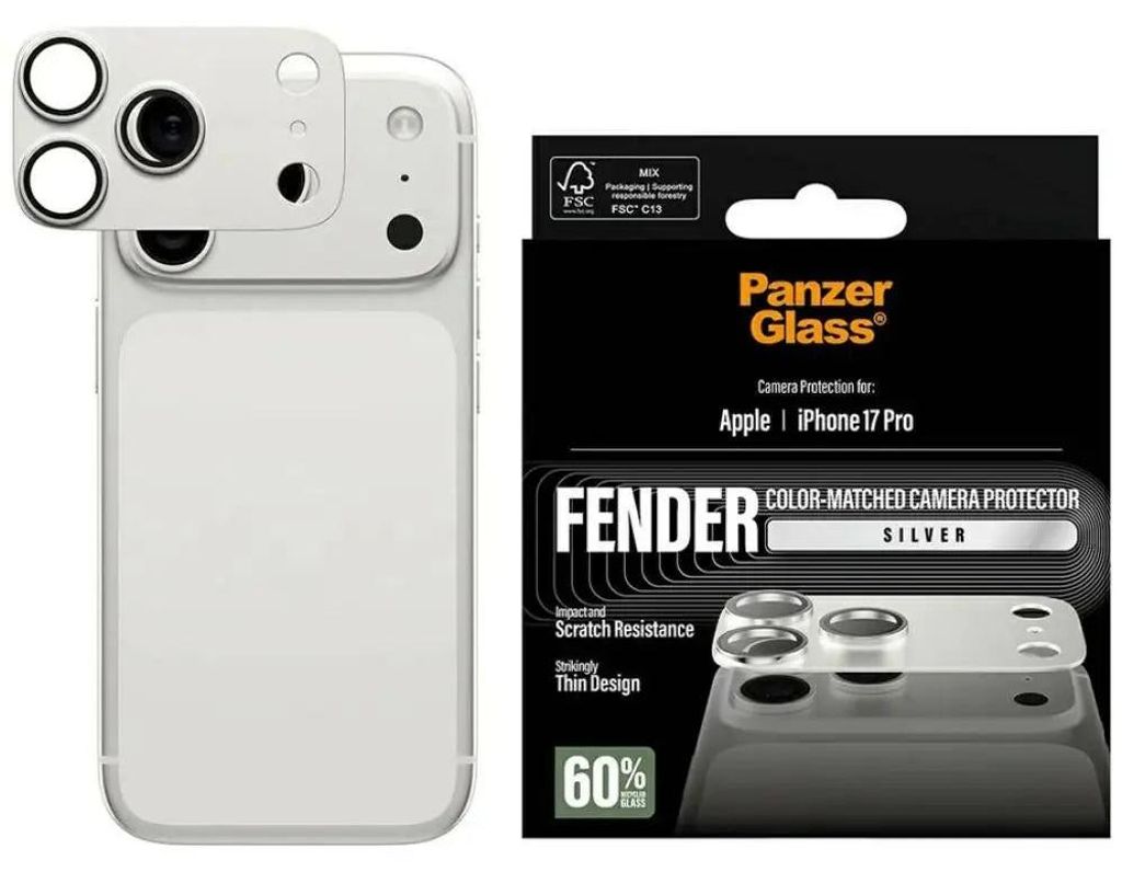 PanzerGlass ® Fender Camera Protector Silver iPhone 17 Pro, Obrázek produktu 