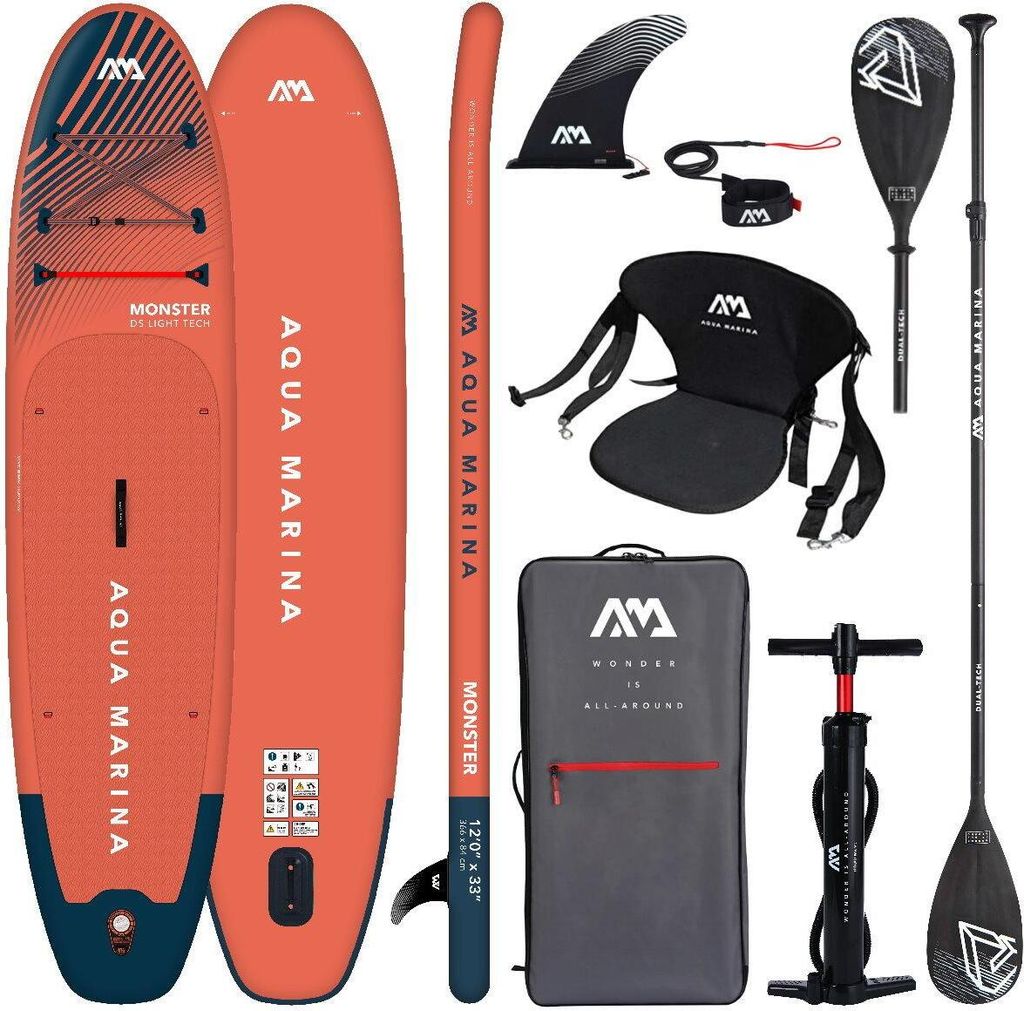 AQUA MARINA MONSTER 12'0 SUP Board gonfiabile stand up Immagine del prodotto 