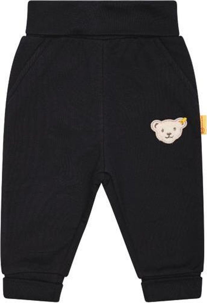 Steiff Kinder Jogginghose navy Größe 74, weich, atmungsaktiv und formstabil