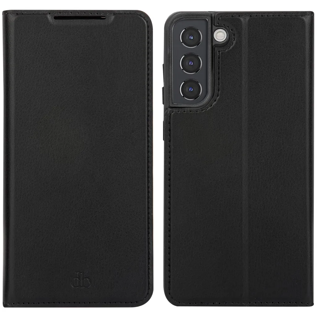 Étui Galaxy S22+ pour Professionnels dbramante1928 Flip Flap Noir Chic