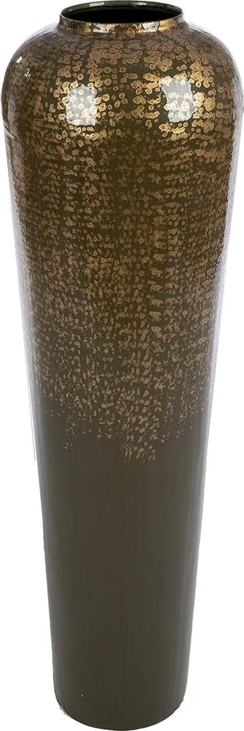 Vase de sol pour décoration d'angle Whisper Gilde en métal 95cm doré - 2