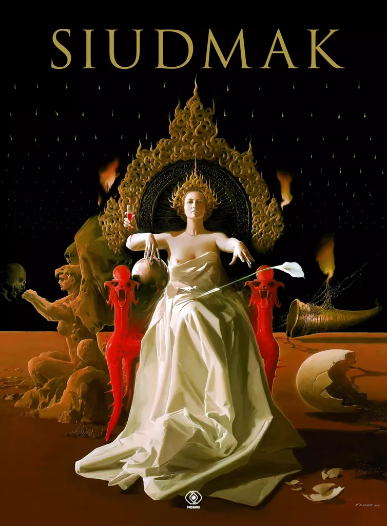 Livre d'Art Siudmak Peintures Surréalistes et Dessins Visionnaires