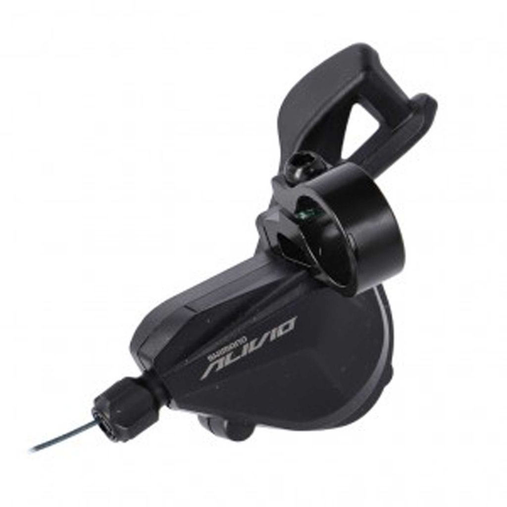 SHIMANO Schalthebel ALIVIO SL-M3100-2L 2-fach, links, 1800 mm, Rapidfire, schwarz/silber