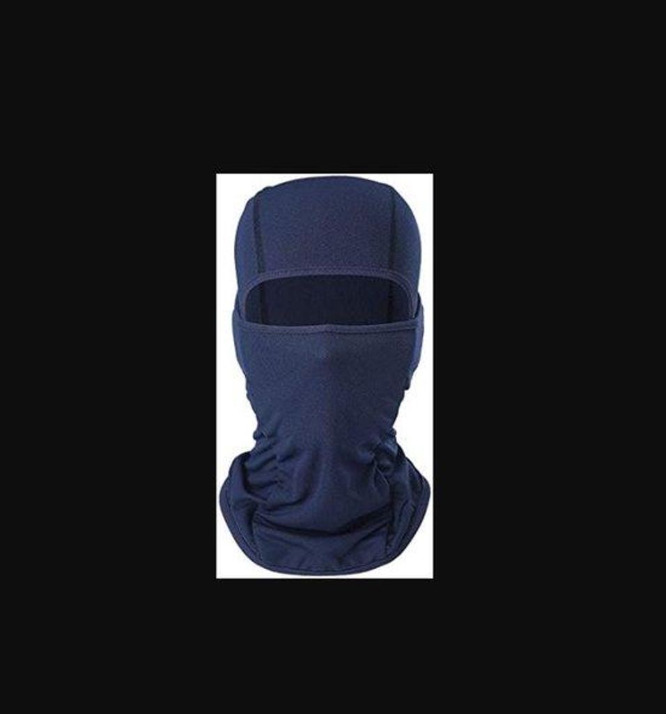 Schutzmütze Marineblau, wasserdicht, UV-schutz, verstellt.