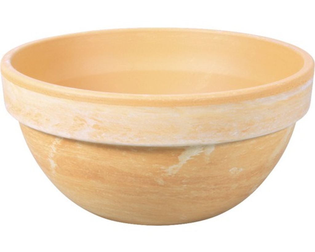 Žardinka terakota KAHIRA Ø 26 cm béžový melír Obrázek produktu 