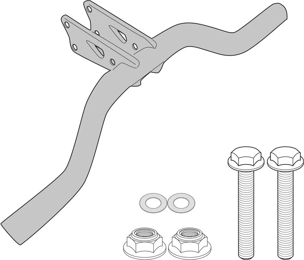 Kit GIVI LS1203 Attacchi Faretti Honda NX 500 | Alta Qualità