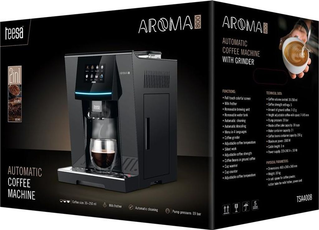 Teesa Automatische Kaffeemaschine Aroma 800