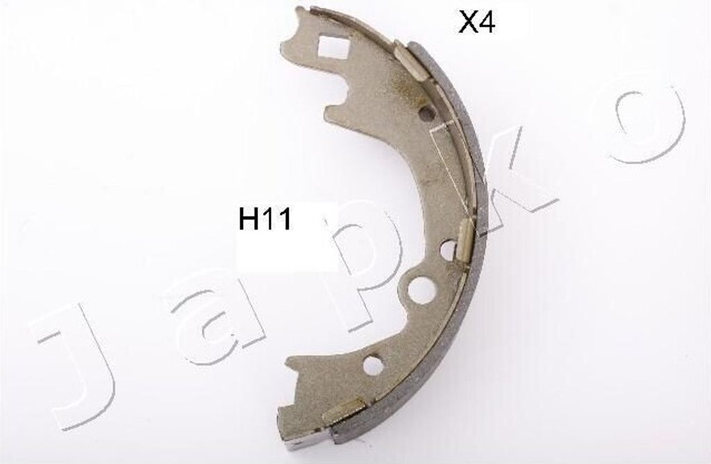 JAPKO Bremsbackensatz Trommelbremse Hinten für HYUNDAI H-1 Pritsche/Fahrgestell 55H11
