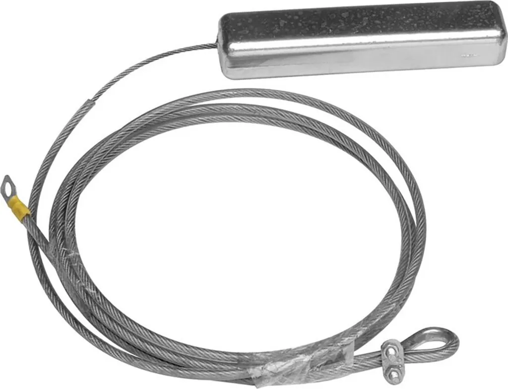 Anode de zinc Plastimo 1.5 kg contre la rouille et l'électrolyse