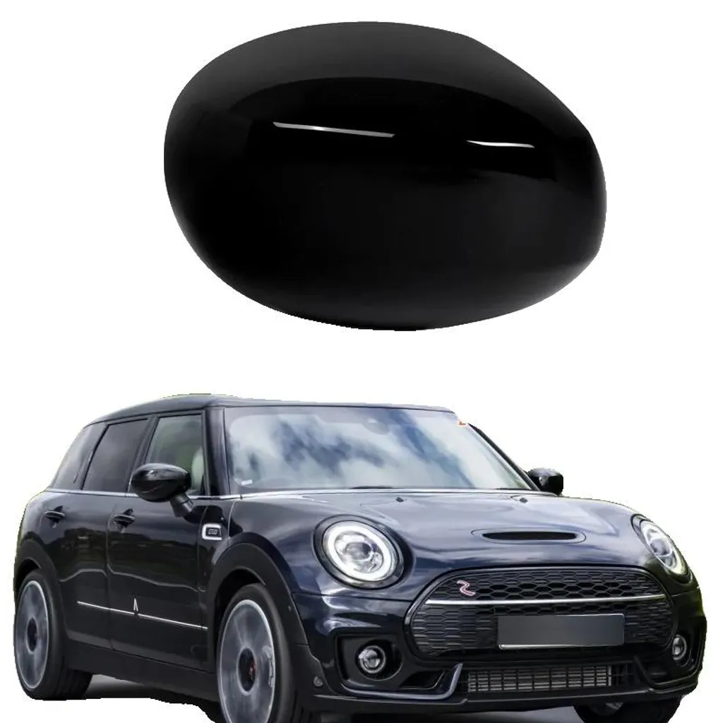 Cache-rétroviseur avant droit en ABS noir résistant pour carrosserie
