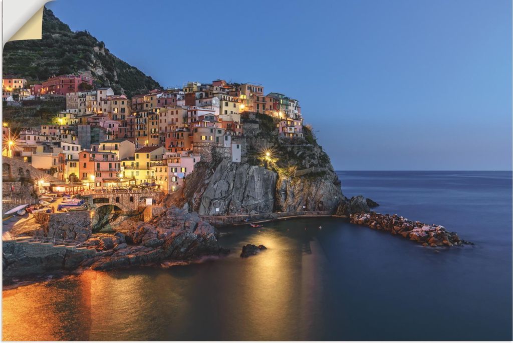 ARTland Wandbild, selbstklebend Cinque Terre Manarola Größe: 60x40 cm