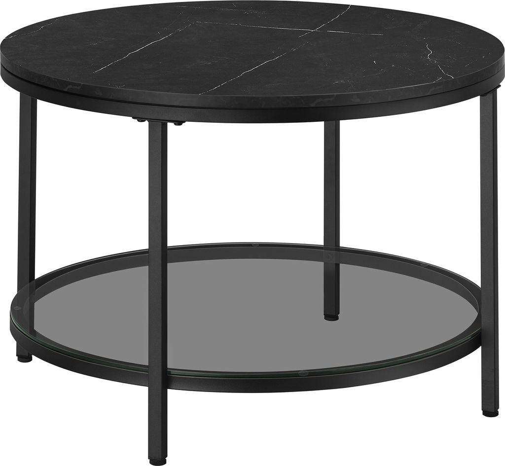 VASAGLE Couchtisch, Wohnzimmertisch, moderner Stil, 65 x 46 Produktbild 