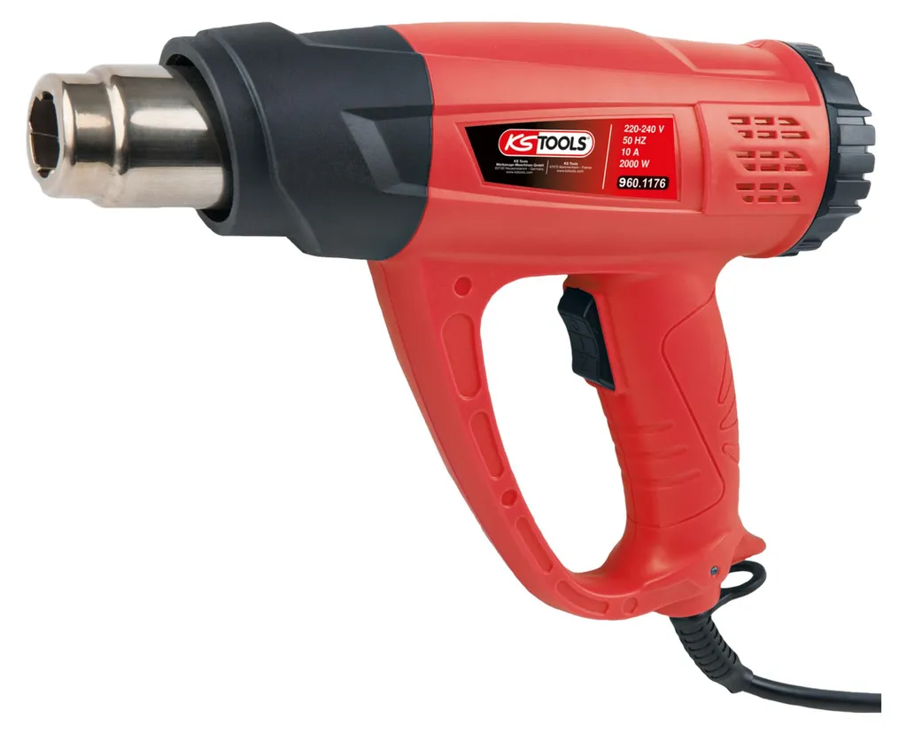Pistolet air chaud numérique pour soudure plastique et décapage peinture