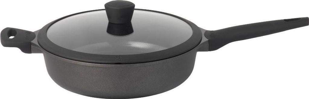 Sola Schmorpfanne / Sauteuse mit Deckel Ceramic Deluxe Ø 28 cm – keramische antihaftbeschichtung