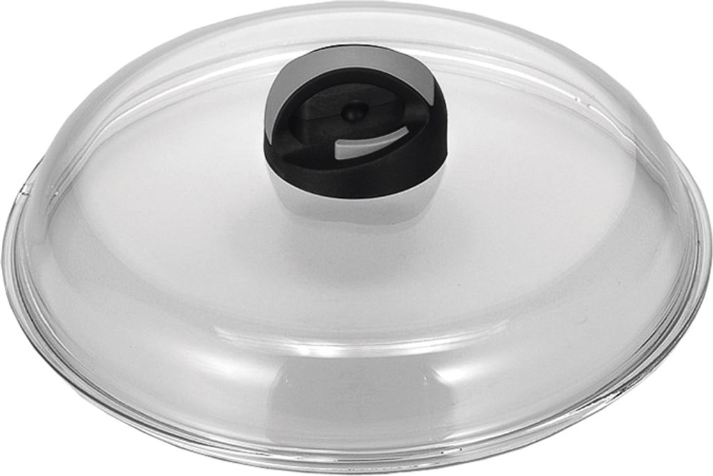 Ballarini Glasdeckel Igloo Pfannendeckel mit Dampfregler 24 cm