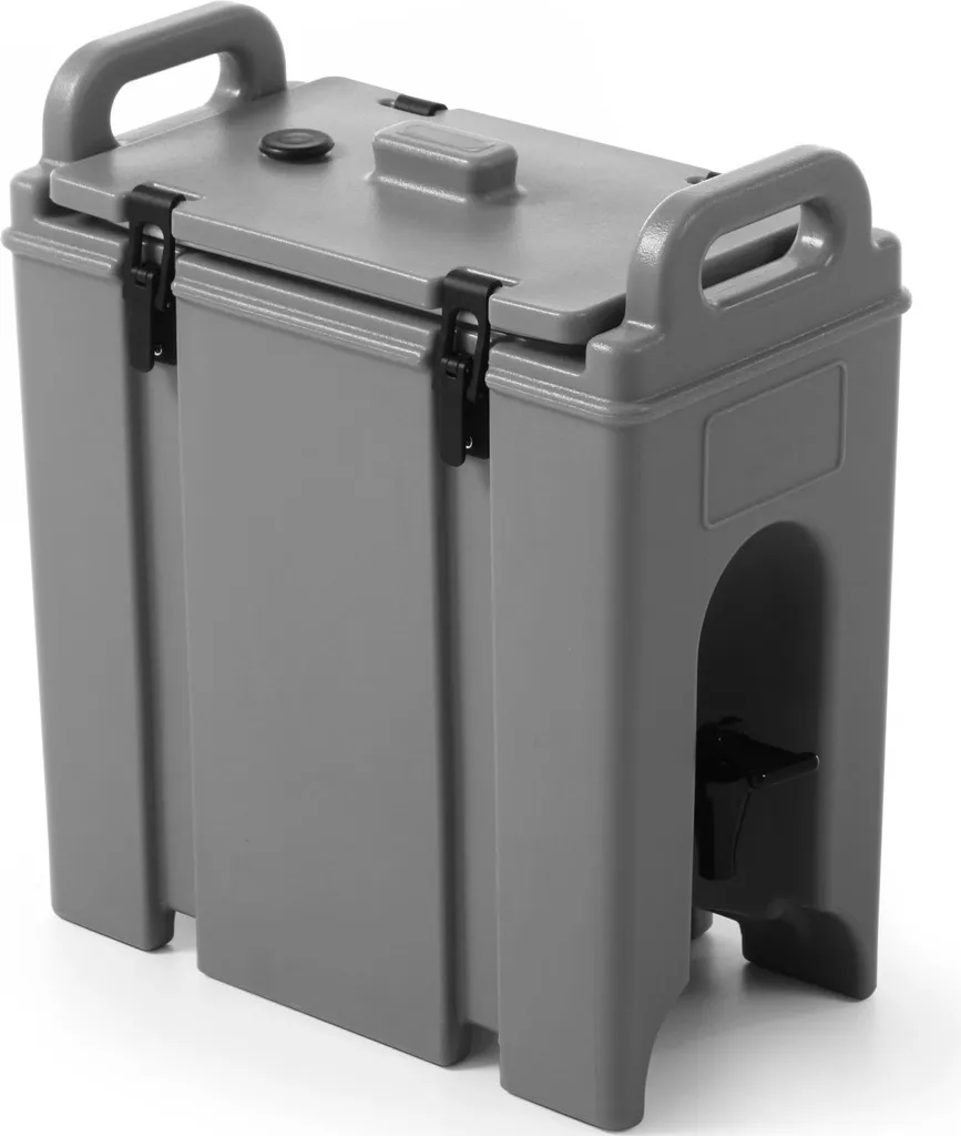 HENDI Récipient Thermique 9,4L avec Robinet de Vidange - Acier Inox Pro