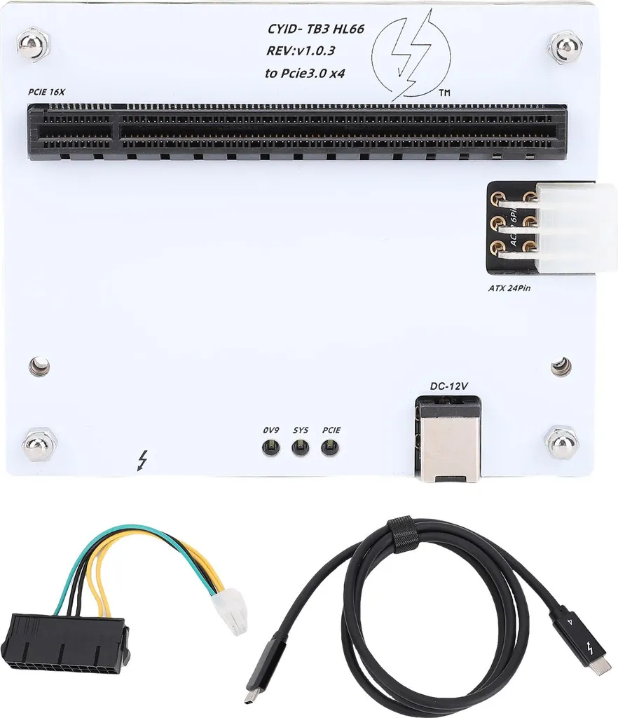 Plus de lag graphique : station d'accueil USB4.0 pour GPU avec câble