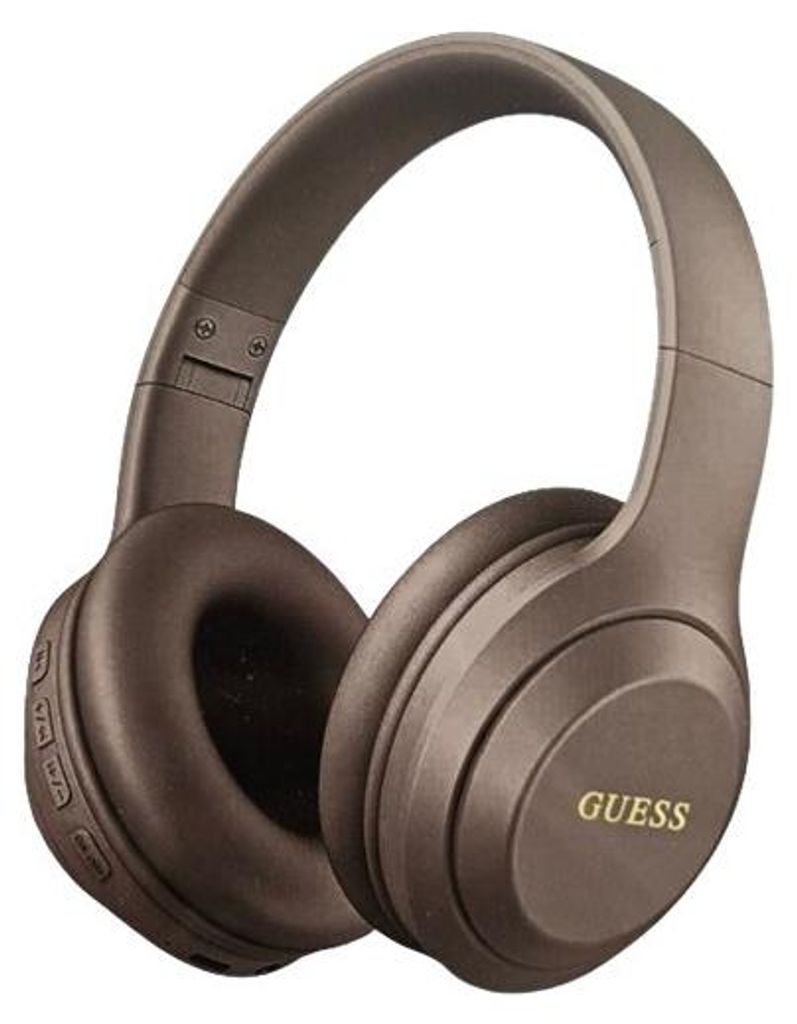 Casque stéréo Bluetooth Guess Classic Silver Logo Image du produit 