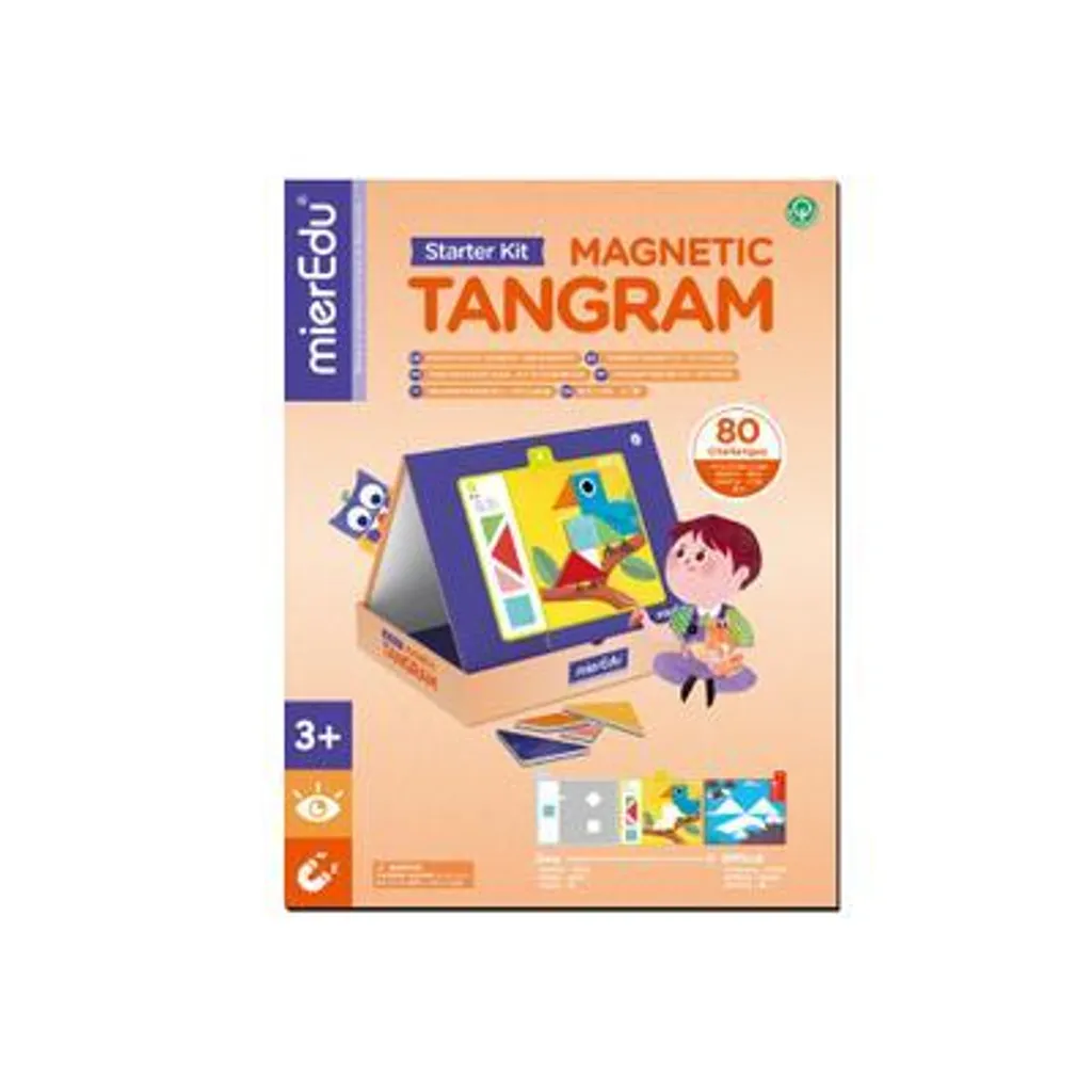 Tangram magnétique : ne perdez plus vos pièces avec ce kit de voyage