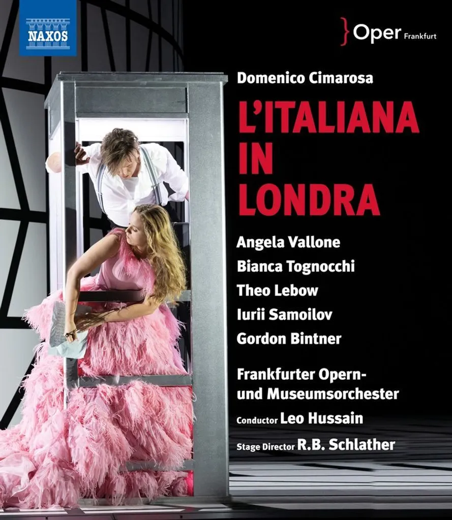 Musique Classique CD L'Italienne Vallone Hussain Opéra Francfort