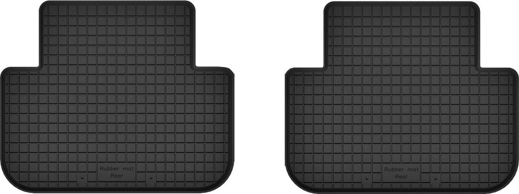 Gummi-Automatten für hinten (2 Stück), universell für: Mazda Premacy II Minivan (2005-2010)