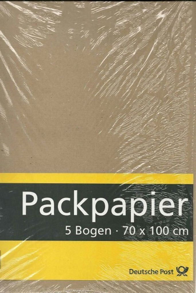 Deutsche Post - Packpapier 5 Bogen - 70 x 100 cm Produktbild 