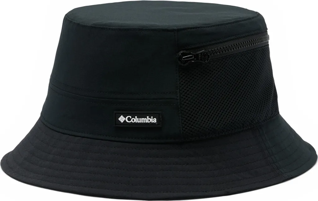 Columbia Trek II Bucket Hat Noir S/M - Bob en Coton Respirant et Pliable