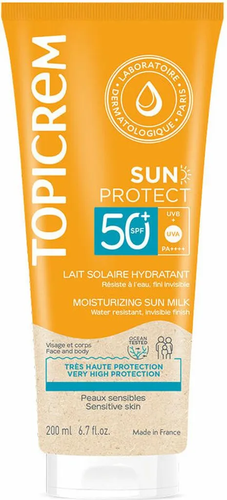 Latte Solare Idratante SPF50 SUN PROTECT 200ml - Resistente e Sicuro