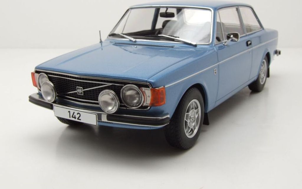 MCG 18444 Volvo 142 1973 blau metallic 1:18