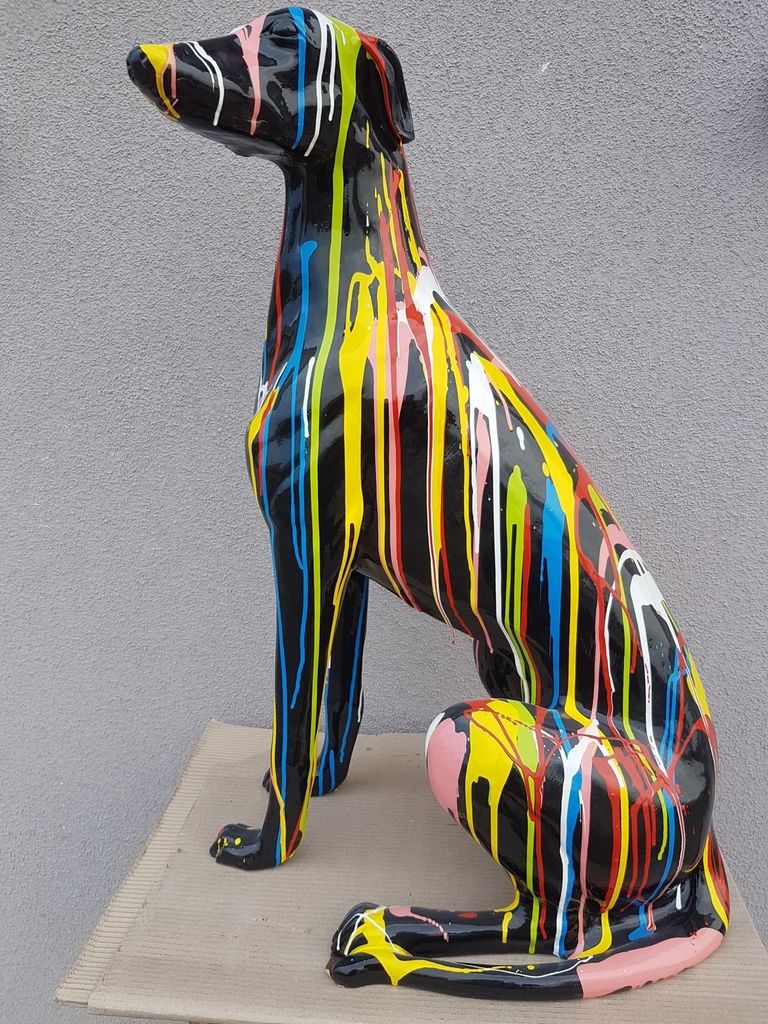 Abstrakte Deko Figur Statue Skulptur 80cm Figuren Statuen Skulpturen Neu (A490)