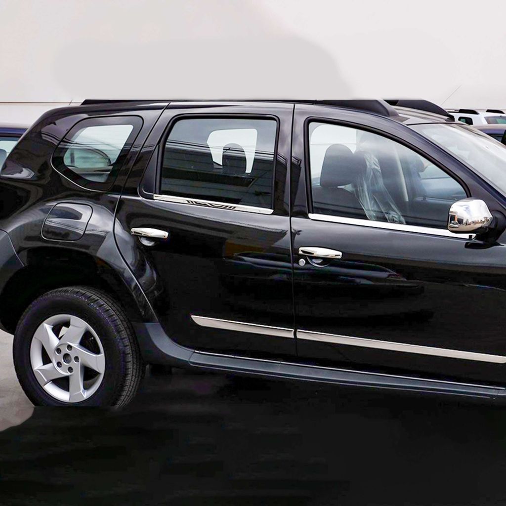 Listwy okienne ze stali nierdzewnej chrom do DACIA DUSTER I Zdjęcie produktu 